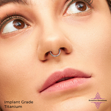 Titanium Septum Ring